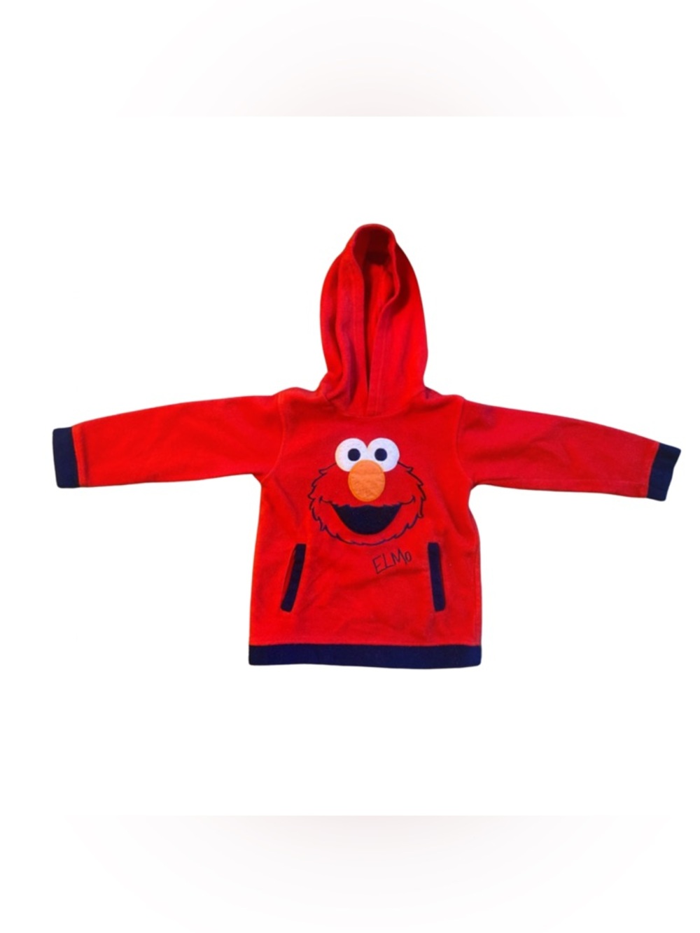 Sesame Street Red Elmo Y2K Vintage Hoodie